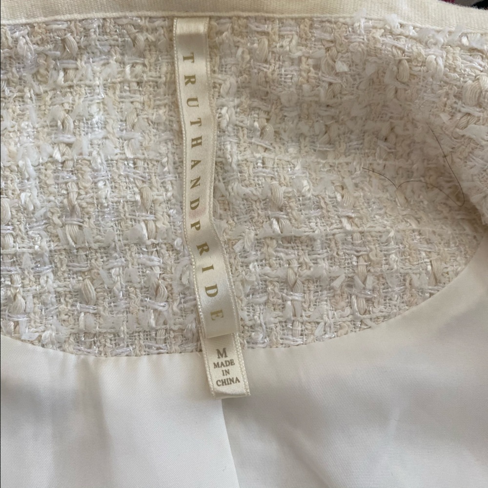 Truth and Pride Cream Jacket - Picture 2 of 5